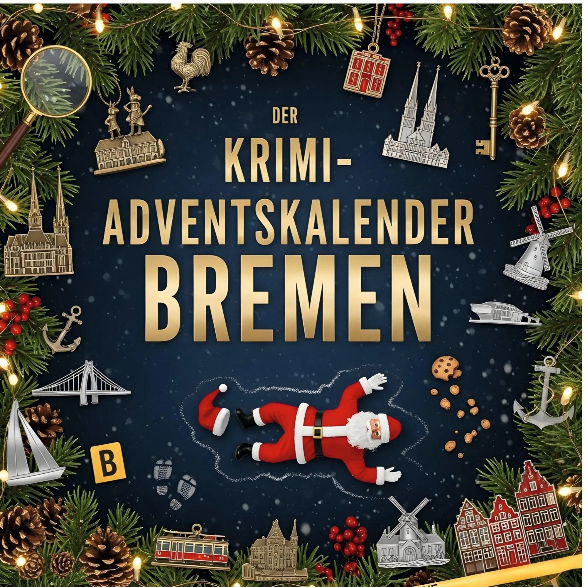 Cover: 9783759187239 | Der Krimi-Adventskalender Bremen | Mordsverdächtig in 24 Akten | Buch