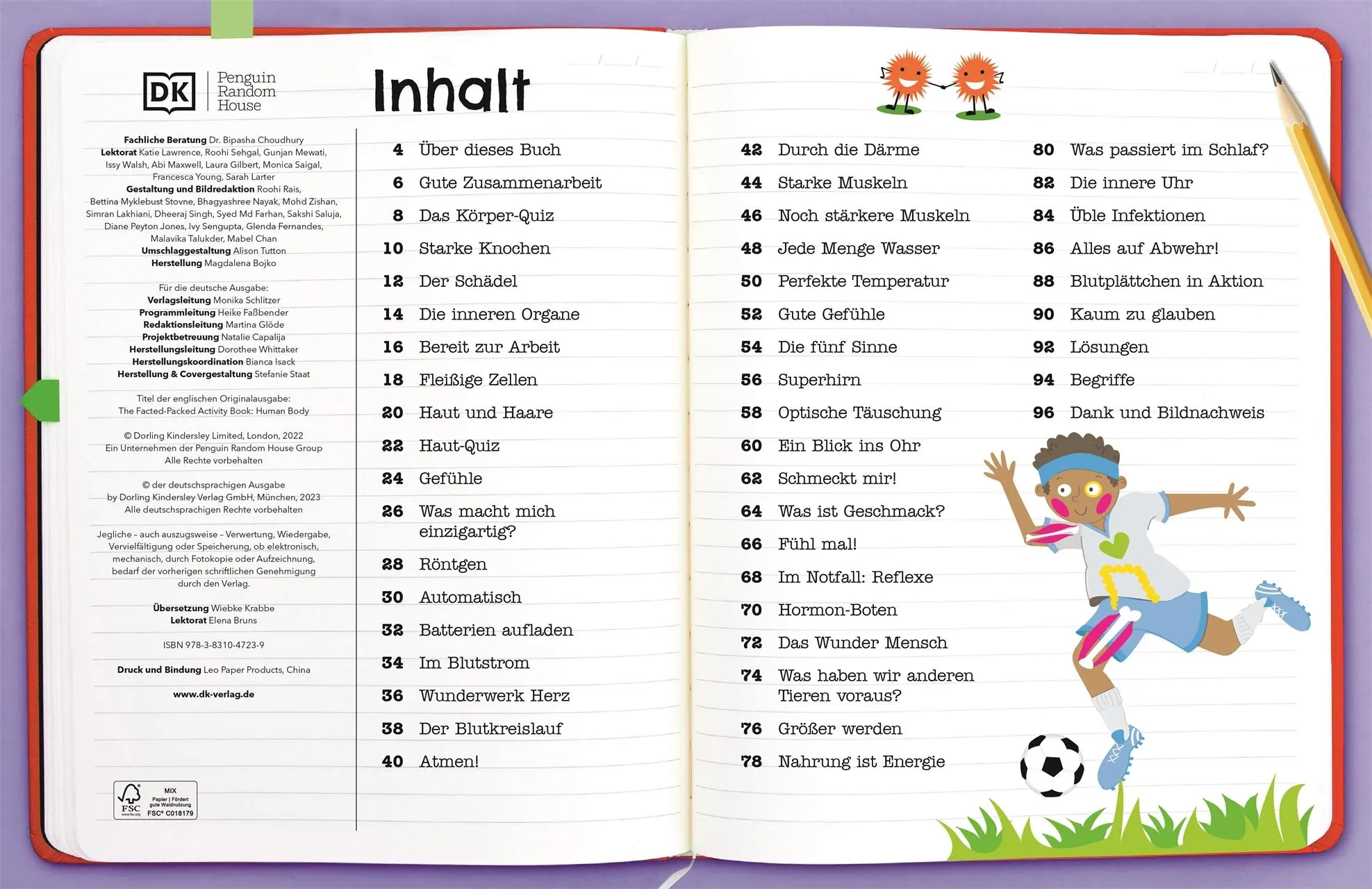 Bild: 9783831047239 | Mein Mitmach-Wissens-Kick. Körper | DK Verlag - Kids | Taschenbuch