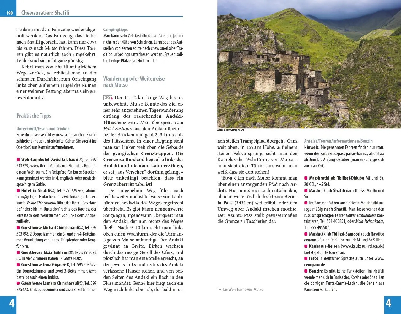 Bild: 9783831737239 | Reise Know-How Reiseführer Georgien | Mit 18 Wanderungen | Schäfer