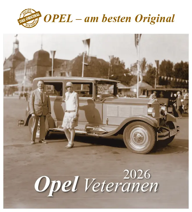 Cover: 9783961667239 | Opel Veteranen 2026 | 120 Jahre Opel - Automobile | Kalender | 13 S.