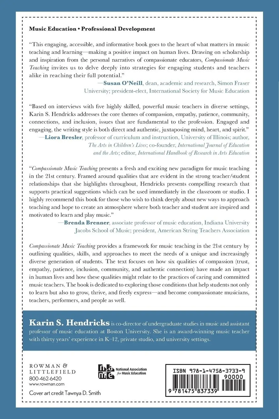 Rückseite: 9781475837339 | Compassionate Music Teaching | Karin S. Hendricks | Taschenbuch | 2018