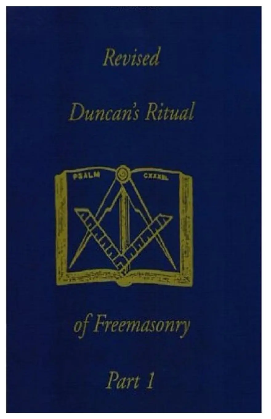 Cover: 9781930097339 | Revised Duncan's Ritual Of Freemasonry Part 1 | Malcolm C. Duncan
