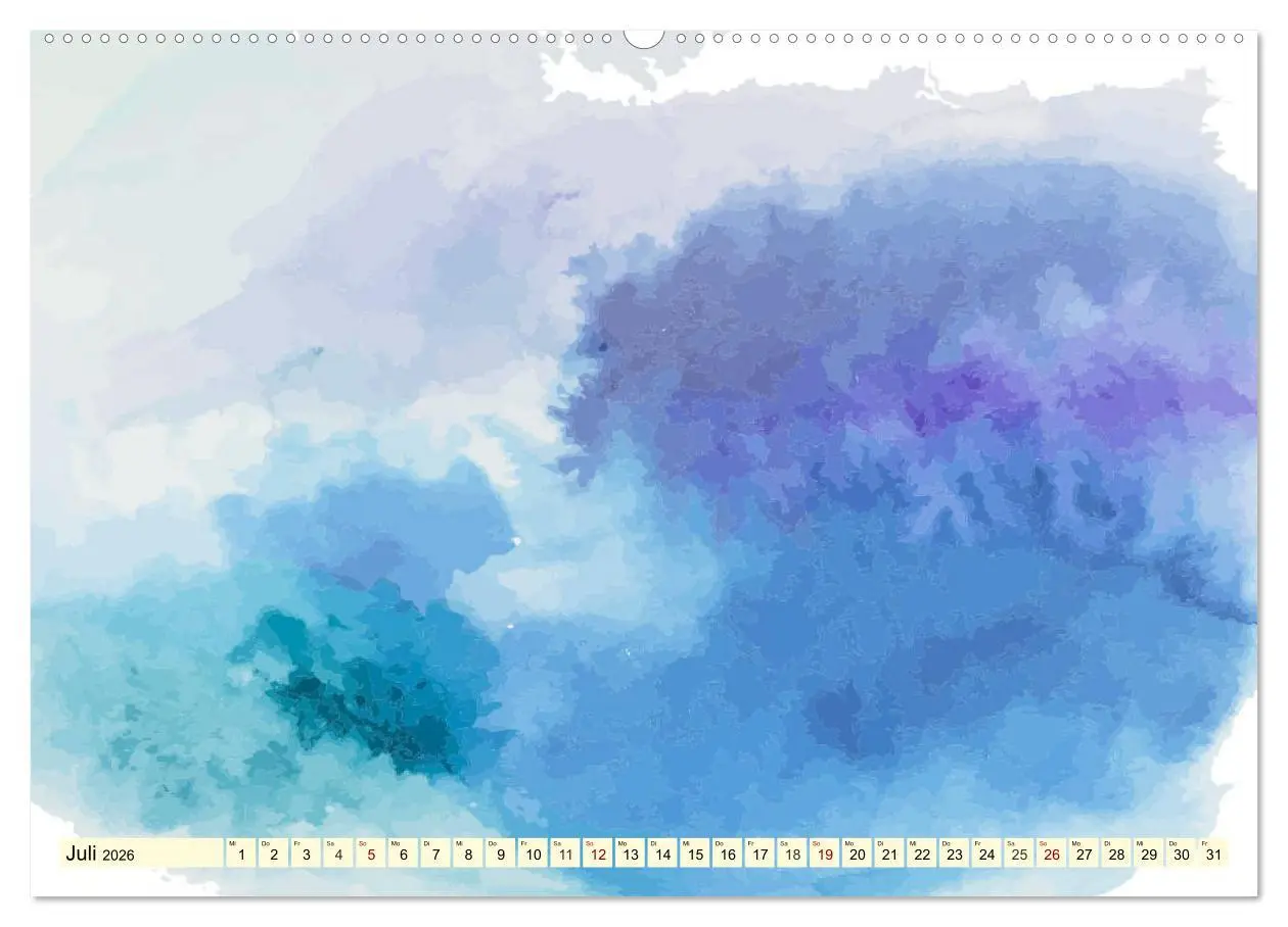 Bild: 9783457677339 | Kreativ-Kalender Aquarell. Bastelkalender zum Selbstgestalten...