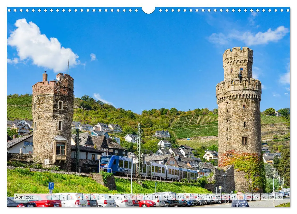 Bild: 9783457747339 | Oberwesel Impressionen (Wandkalender 2026 DIN A3 quer), CALVENDO...