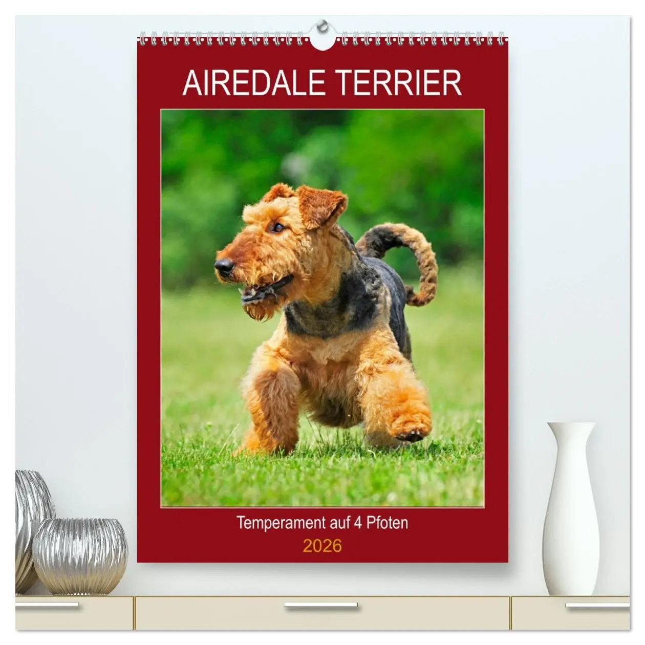 Cover: 9783516387339 | Airedale Terrier - Temperament auf 4 Pfoten (hochwertiger Premium...