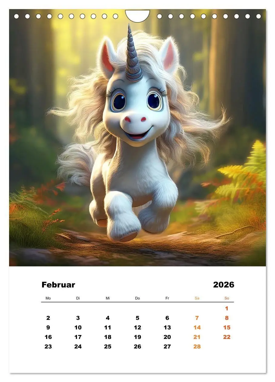 Bild: 9783516697339 | Lustige Ponys (Wandkalender 2026 DIN A4 hoch), CALVENDO Monatskalender