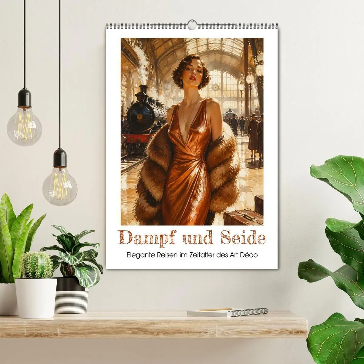 Bild: 9783594127339 | Dampf und Seide (Wandkalender 2027 DIN A2 hoch), CALVENDO...