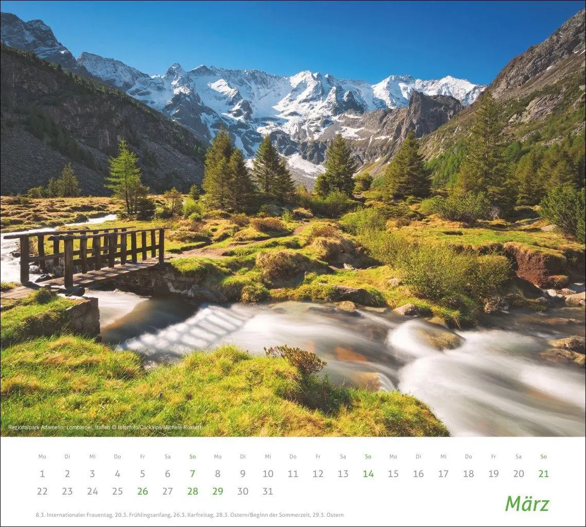 Bild: 9783756417339 | times&amp;more Alpen Bildkalender 2027 | Heye | Kalender | Spiralbindung