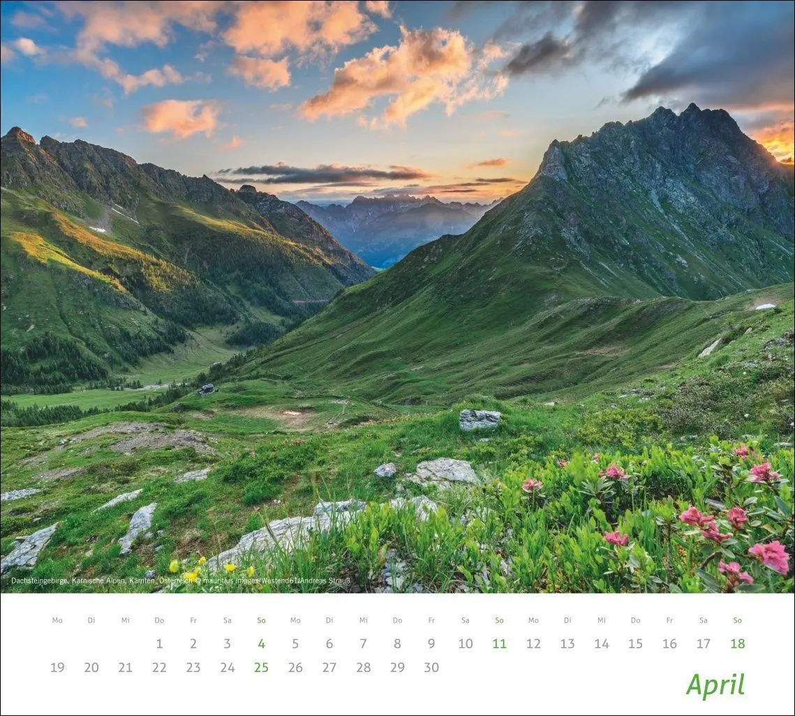 Bild: 9783756417339 | times&amp;more Alpen Bildkalender 2027 | Heye | Kalender | Spiralbindung
