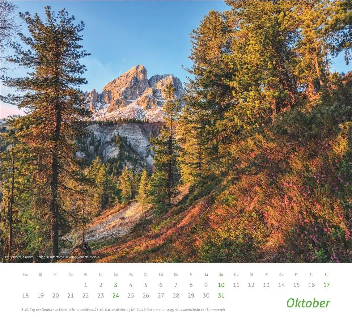 Bild: 9783756417339 | times&amp;more Alpen Bildkalender 2027 | Heye | Kalender | Spiralbindung