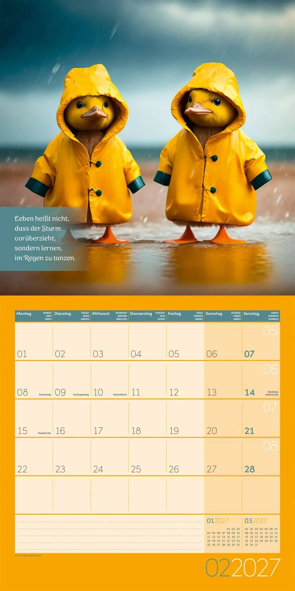 Bild: 9783838447339 | Alles wird gut Kalender 2027 - 30x30 - Art12 | GmbH | Kalender | 28 S.