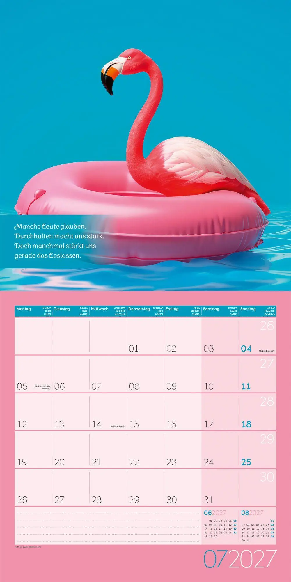 Bild: 9783838447339 | Alles wird gut Kalender 2027 - 30x30 - Art12 | GmbH | Kalender | 28 S.