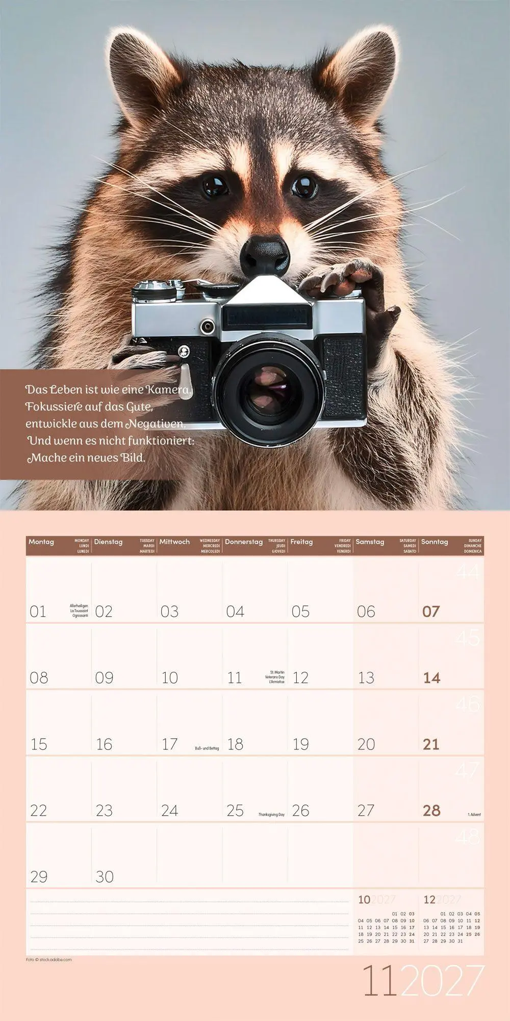 Bild: 9783838447339 | Alles wird gut Kalender 2027 - 30x30 - Art12 | GmbH | Kalender | 28 S.