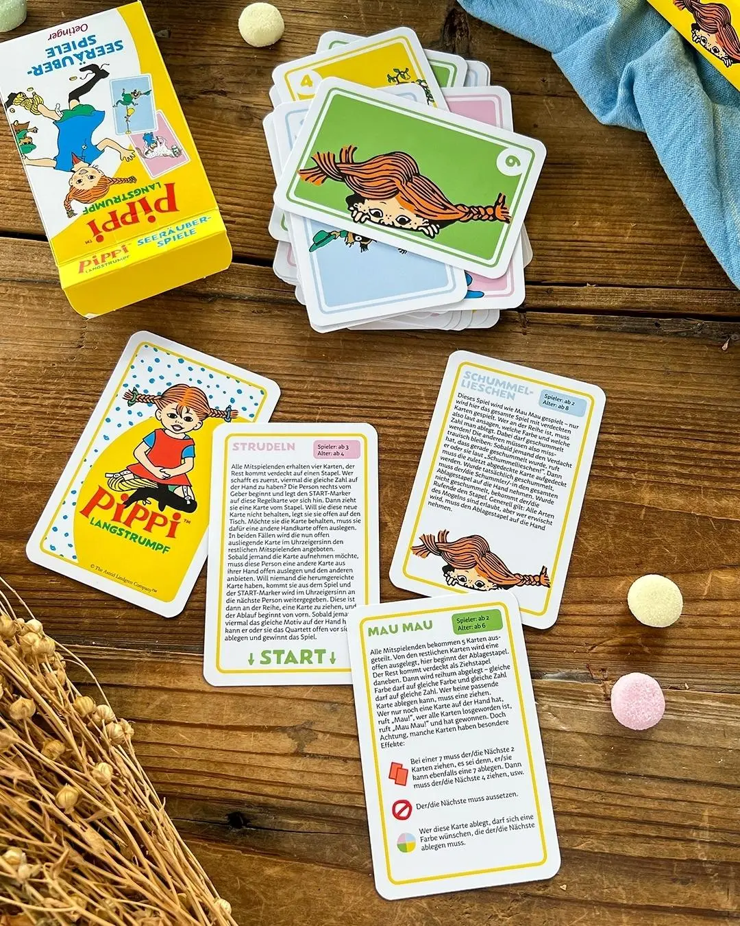 Bild: 4260512187439 | Pippi Langstrumpf. Seeräuber-Spiele | Astrid Lindgren | Spiel | 35 S.