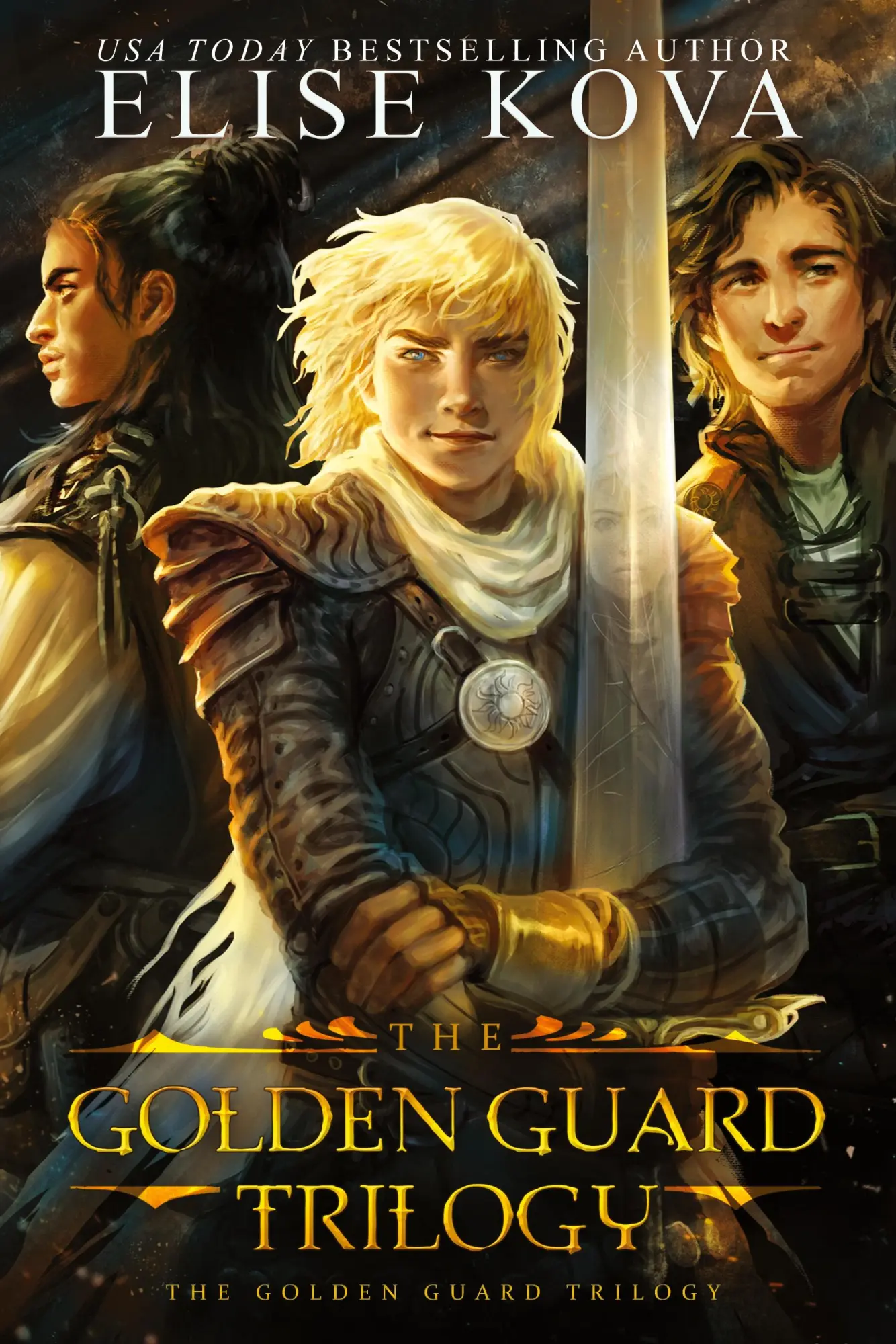 Cover: 9781619847439 | Golden Guard Trilogy | Complete Series | Elise Kova | Taschenbuch
