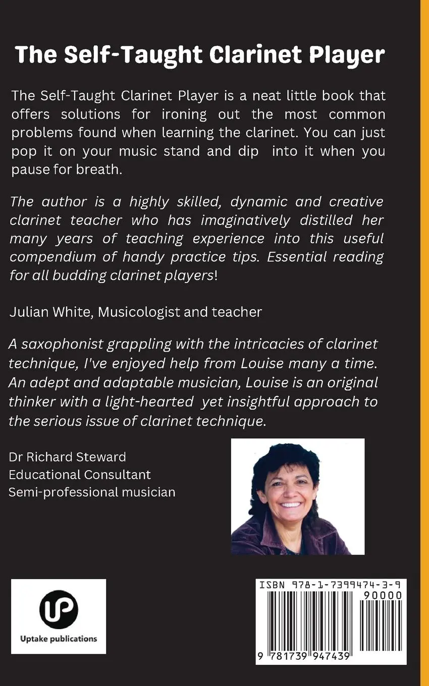 Rückseite: 9781739947439 | The Self-Taught Clarinet Player | Louise Lawrence | Taschenbuch | 2023