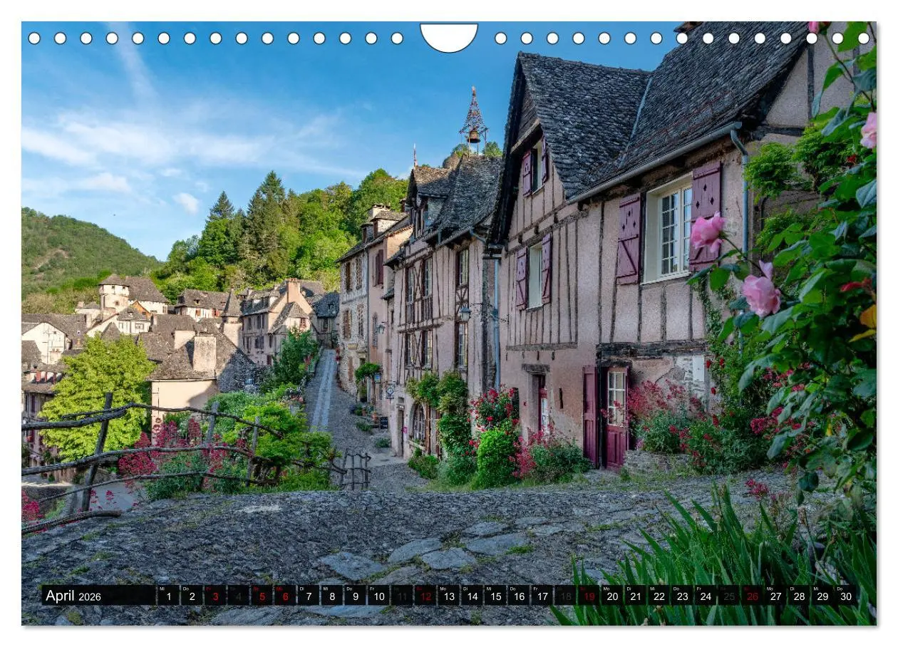 Bild: 9783457357439 | Conques ist eine wichtige Station am französischen Jakobsweg...