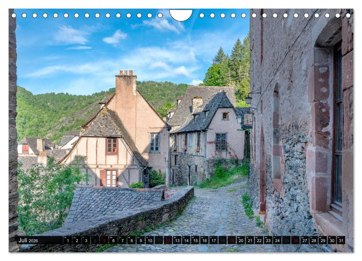Bild: 9783457357439 | Conques ist eine wichtige Station am französischen Jakobsweg...