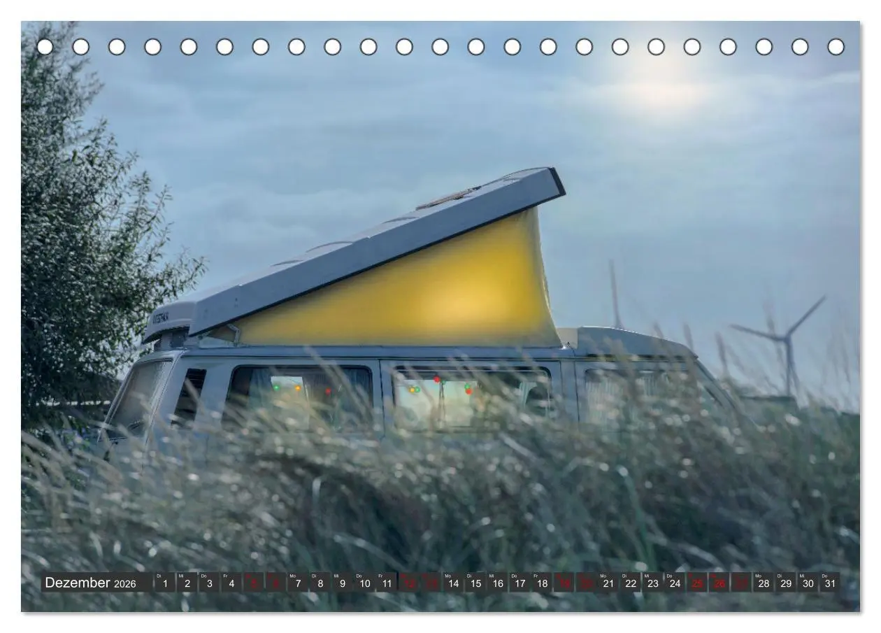 Bild: 9783457597439 | Vanlife - Glücklich auf vier Rädern (Tischkalender 2026 DIN A5...