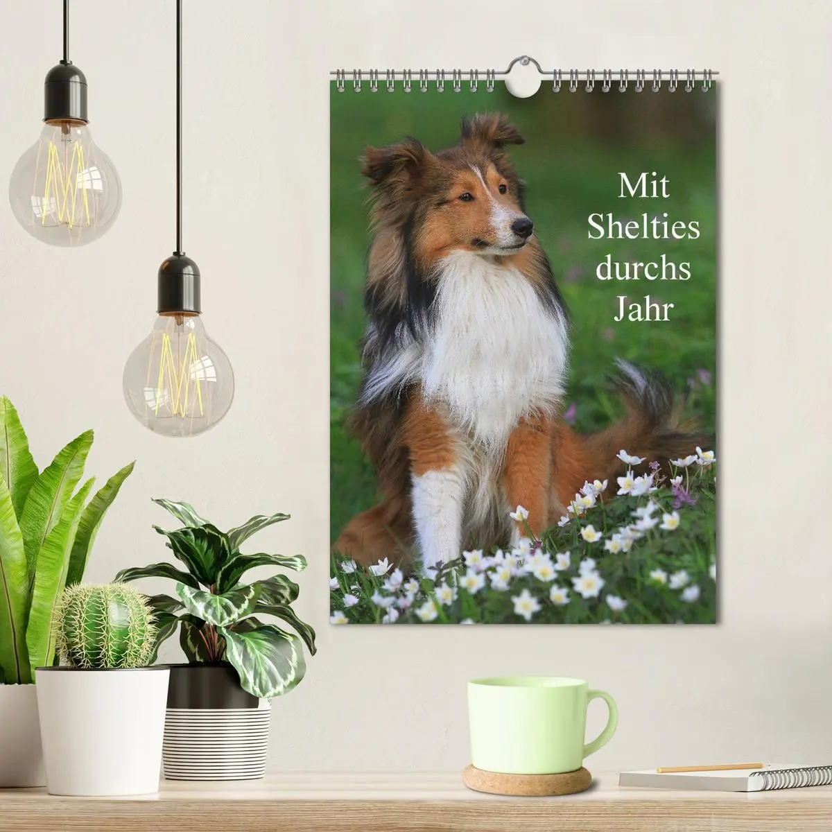 Bild: 9783516447439 | Mit Shelties durchs Jahr (Wandkalender 2026 DIN A4 hoch), CALVENDO...