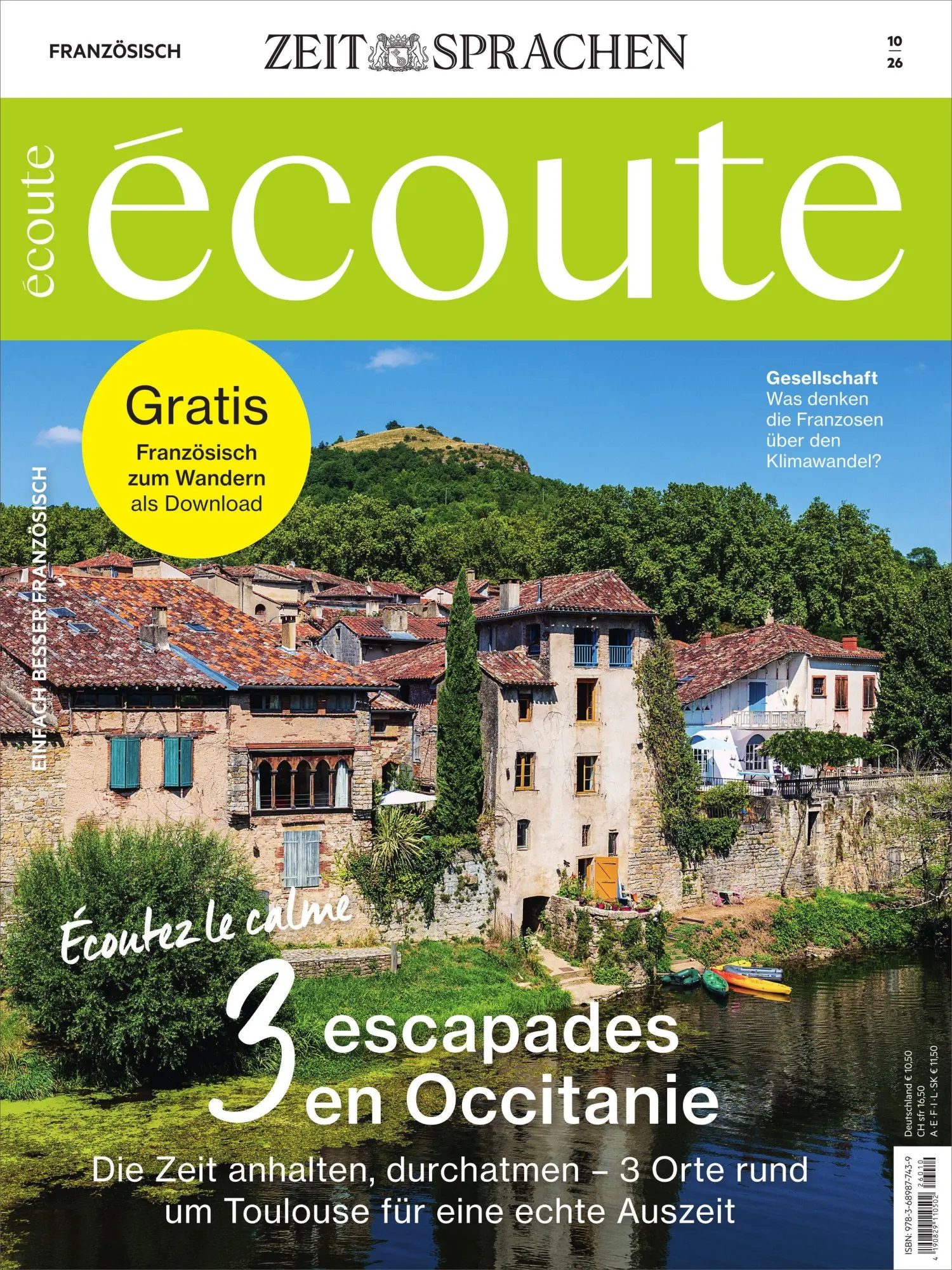 Cover: 9783689877439 | Écoute 10/26 | ZEIT SPRACHEN GmbH | Broschüre | 66 S. | Deutsch | 2026