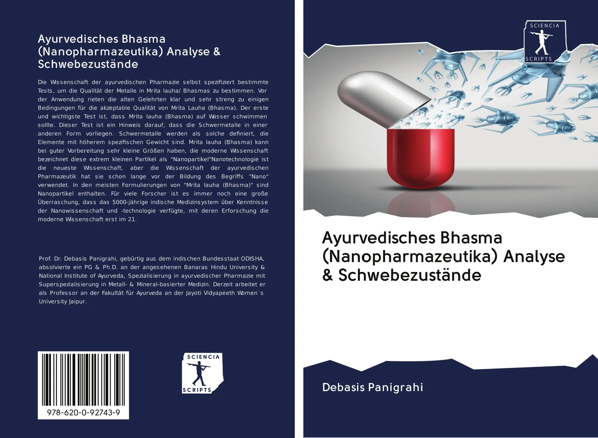 Cover: 9786200927439 | Ayurvedisches Bhasma (Nanopharmazeutika) Analyse &amp; Schwebezustände
