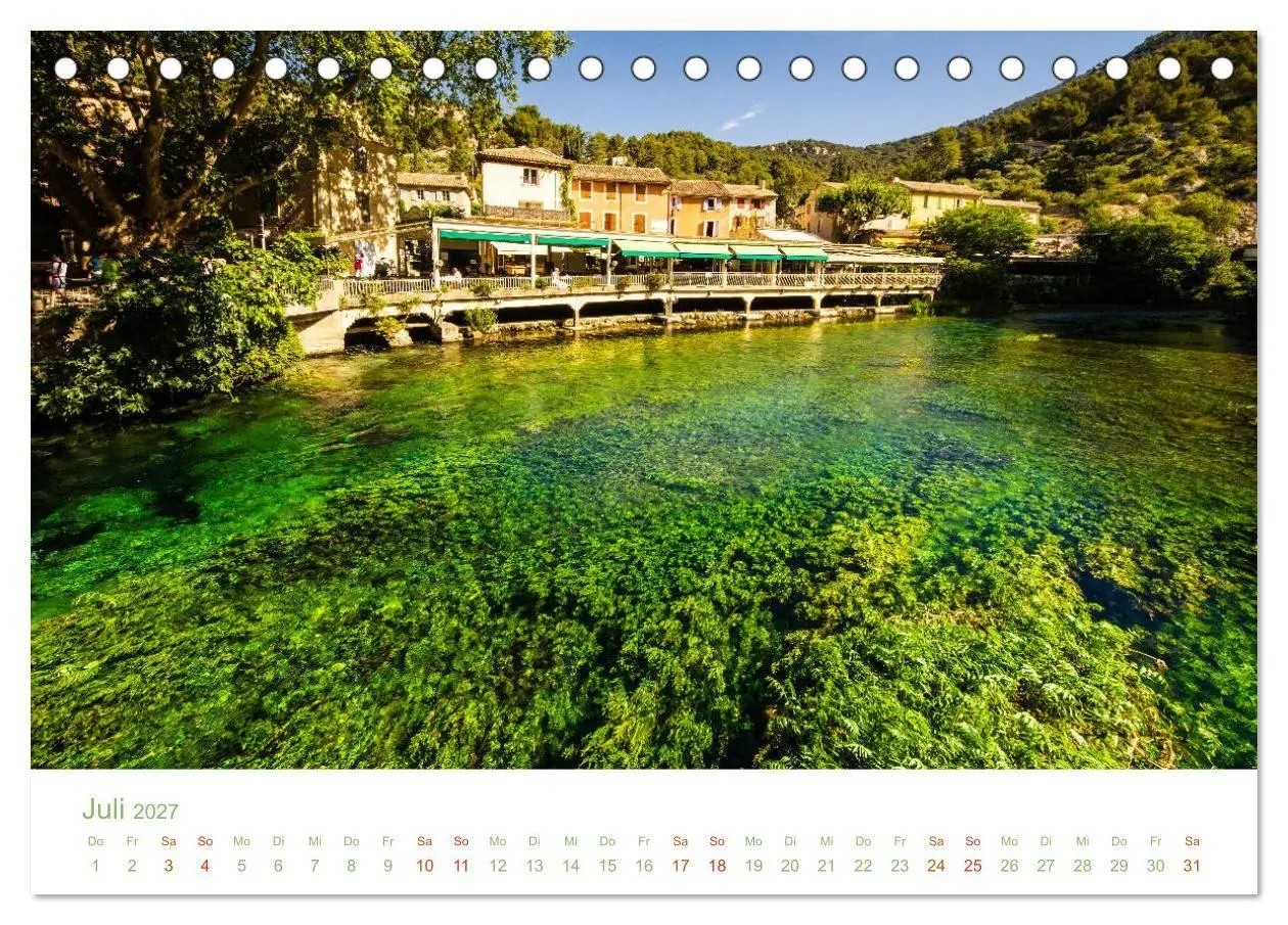 Bild: 9783569837539 | Malerisches Frankreich (Tischkalender 2027 DIN A5 quer), CALVENDO...