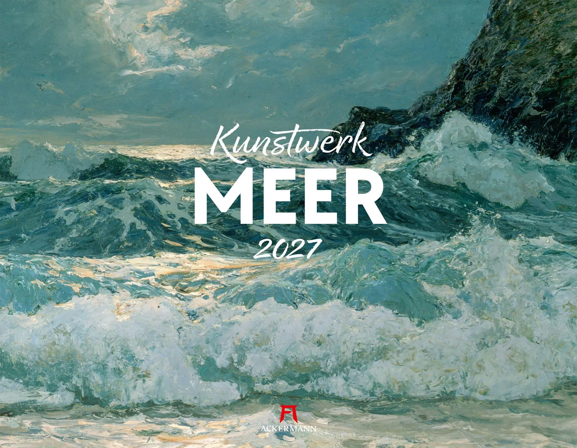Cover: 9783838427539 | Kunstwerk Meer Kalender 2027 | Ackermann Kunstverlag GmbH | Kalender