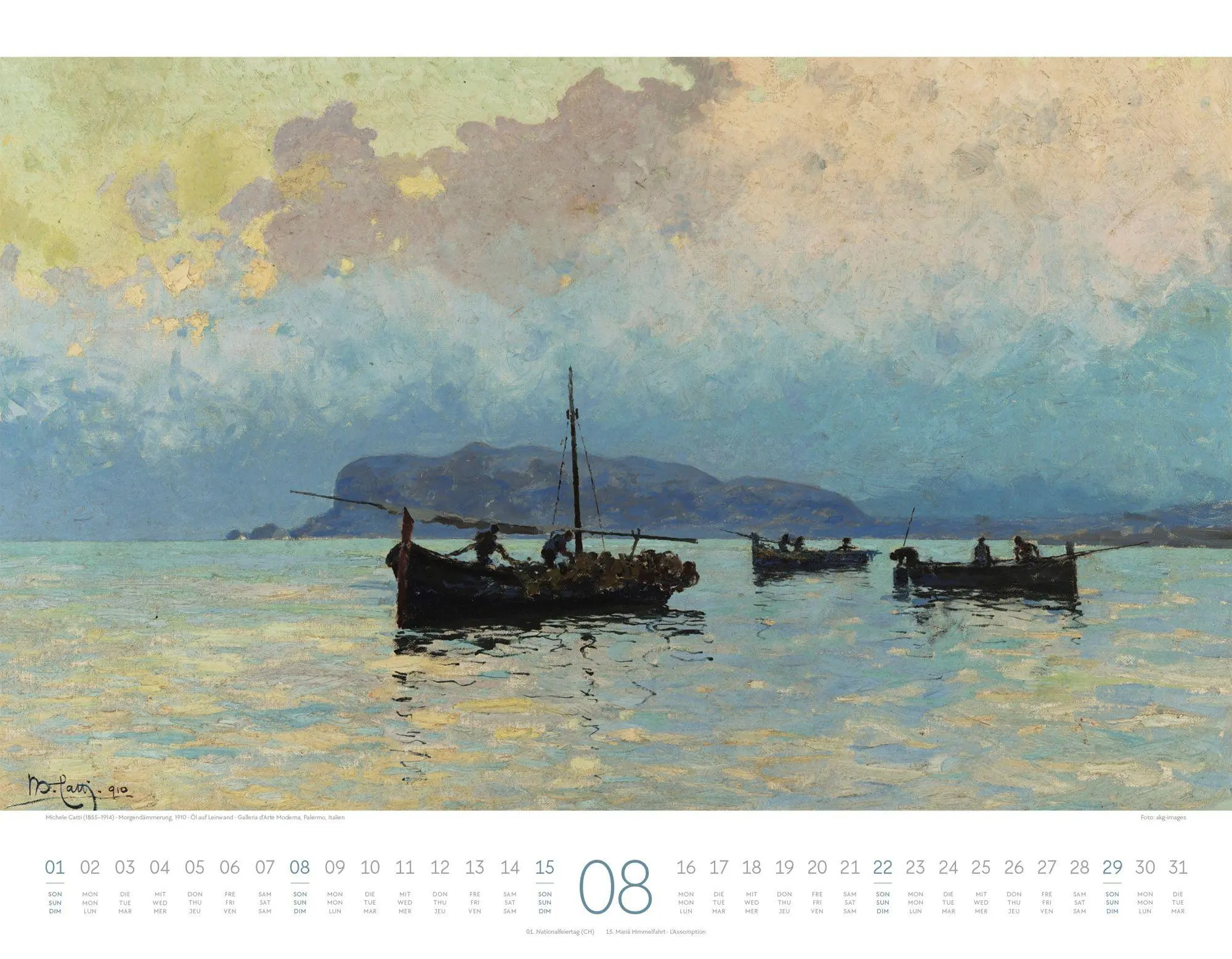 Bild: 9783838427539 | Kunstwerk Meer Kalender 2027 | Ackermann Kunstverlag GmbH | Kalender
