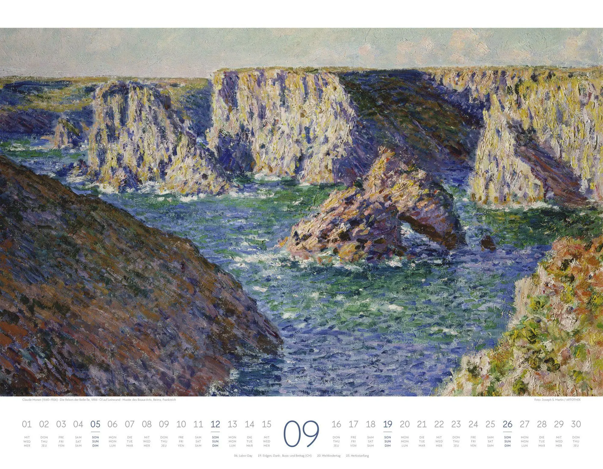 Bild: 9783838427539 | Kunstwerk Meer Kalender 2027 | Ackermann Kunstverlag GmbH | Kalender