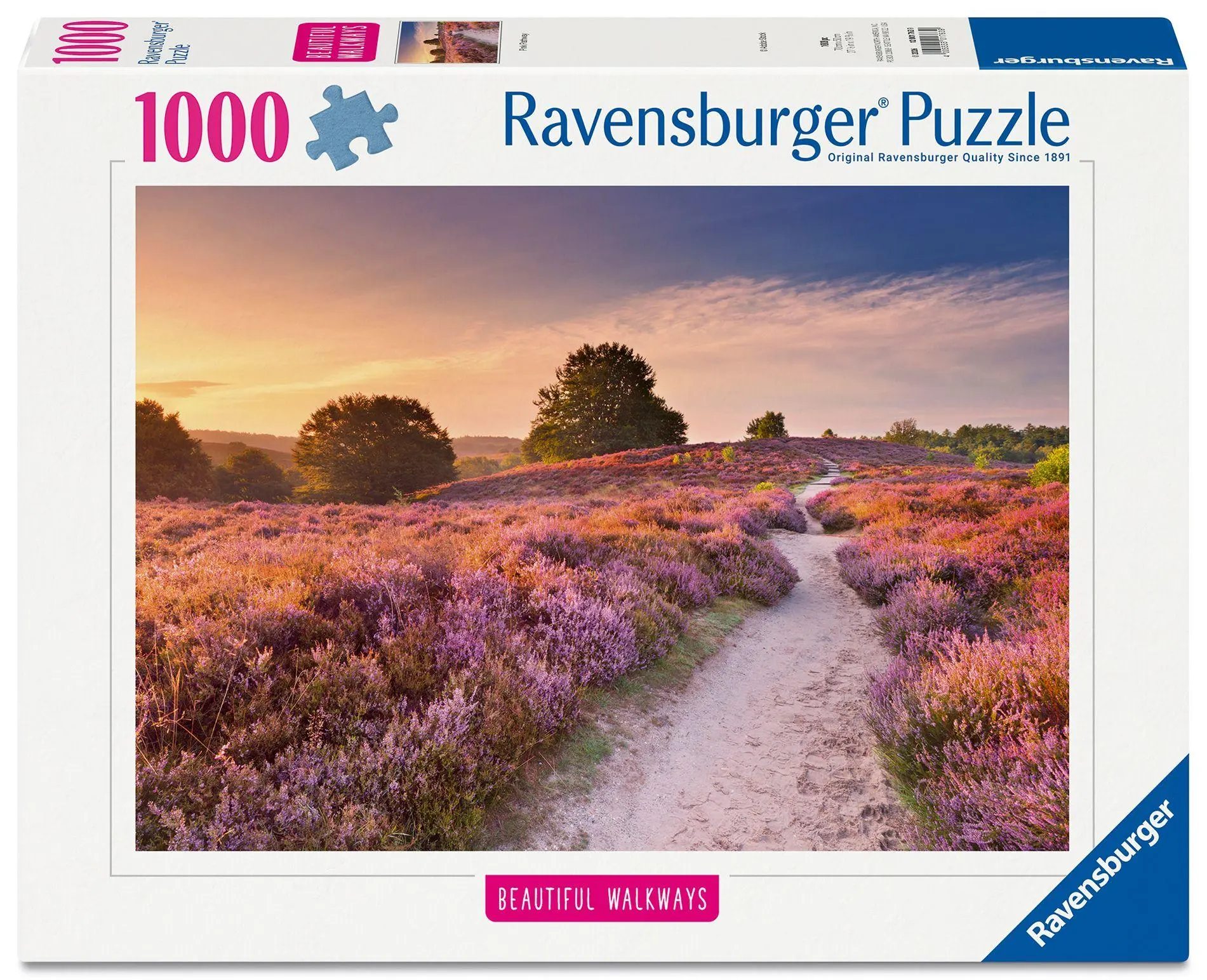 Cover: 4005555017639 | Erwachsenenpuzzle 1000 Teile - Traumpfad in Rosa | Beautiful Walkways