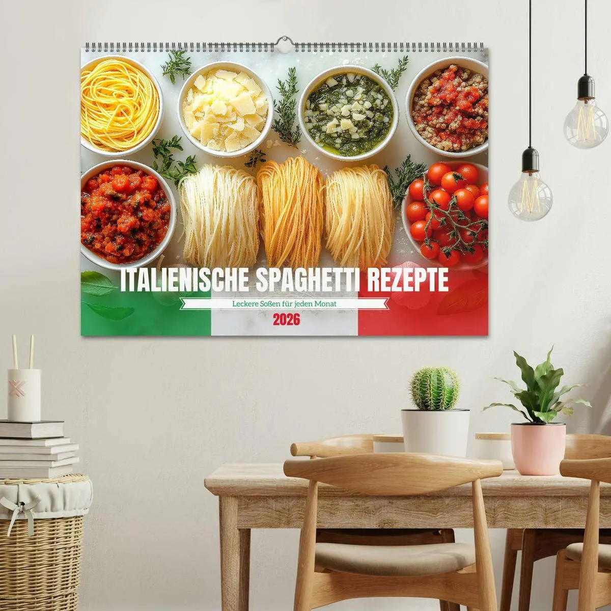 Bild: 9783457337639 | Italienische Spaghetti Rezepte - Leckere Soßen für jeden Monat...