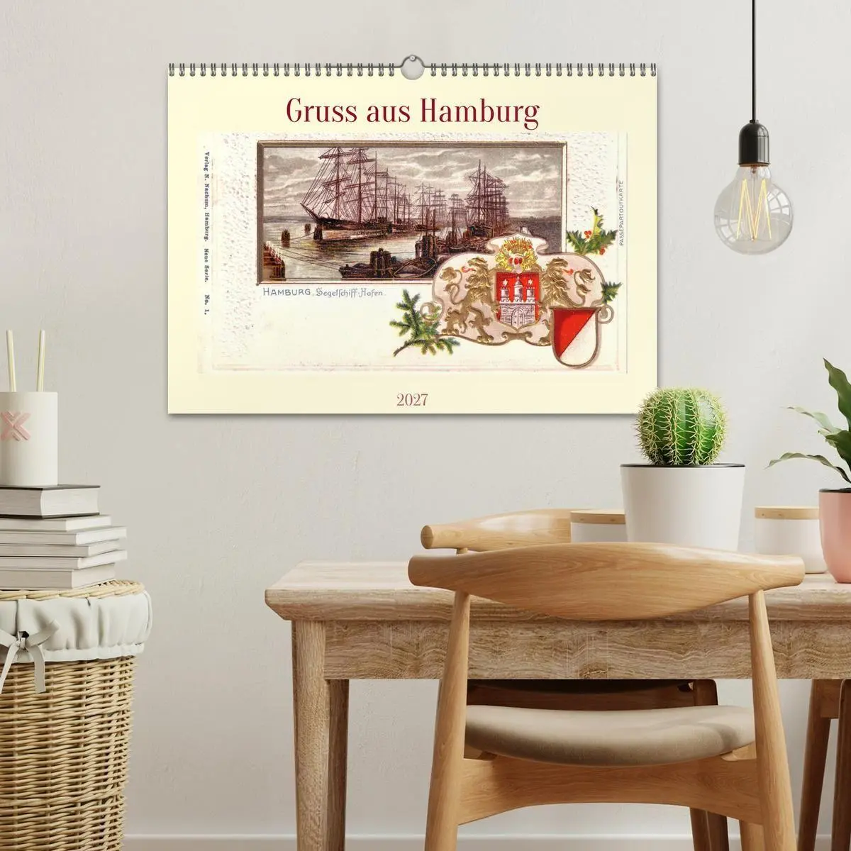 Bild: 9783569377639 | Gruss aus Hamburg (Wandkalender 2027 DIN A3 quer), CALVENDO...