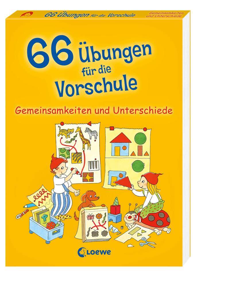 Cover: 9783785577639 | 66 Übungen für die Vorschule - Gemeinsamkeiten und Unterschiede | Buch