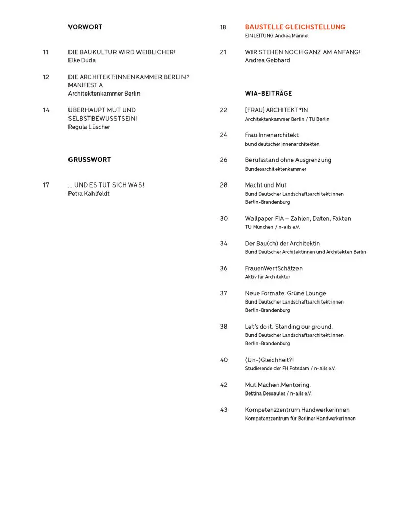 Bild: 9783868597639 | Women in Architecture Berlin | Facetten weiblicher Baukultur | V.