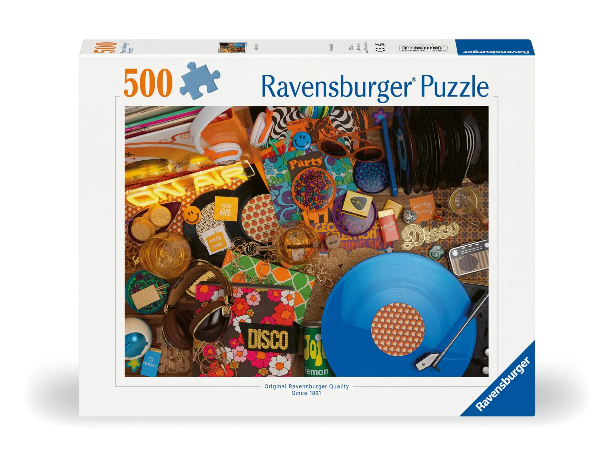 Cover: 4005555007739 | Erwachsenenpuzzle 500 Teile - Hallo Vinyl! | Spiel | 12000773 | 2024