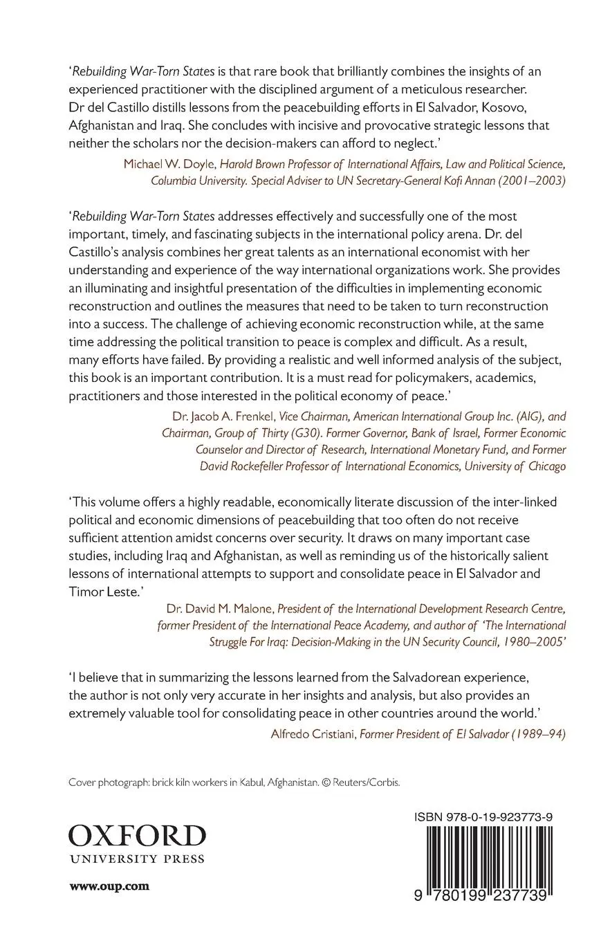 Rückseite: 9780199237739 | Rebuilding War-Torn States | Graciana Del Castillo | Buch | 436 S.