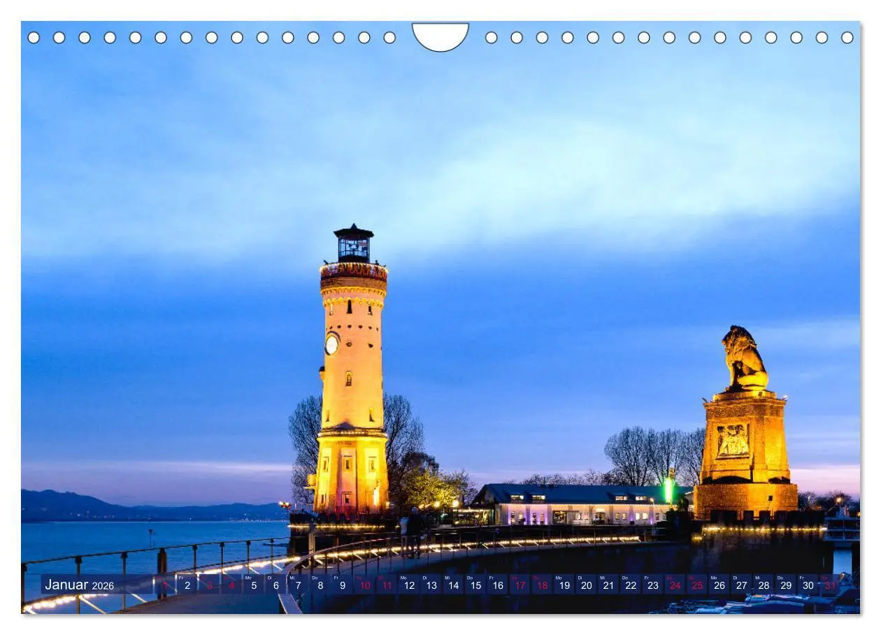 Bild: 9783457637739 | Sehnsuchtsziel Bodensee (Wandkalender 2026 DIN A4 quer), CALVENDO...
