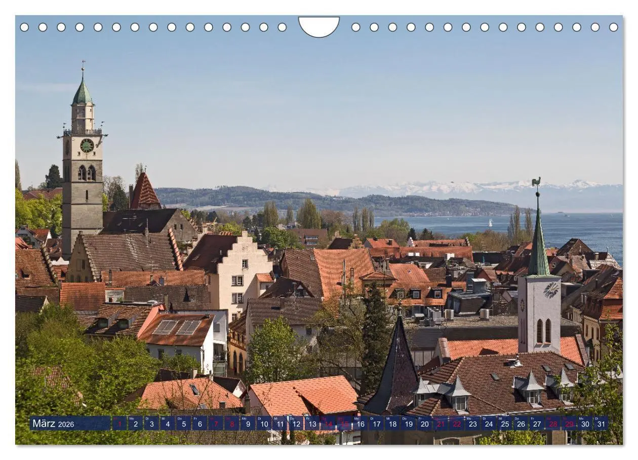 Bild: 9783457637739 | Sehnsuchtsziel Bodensee (Wandkalender 2026 DIN A4 quer), CALVENDO...