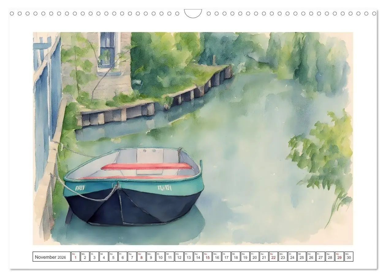 Bild: 9783516657739 | Zauberhafte Motive rund um's Ijsselmeer (Wandkalender 2026 DIN A3...