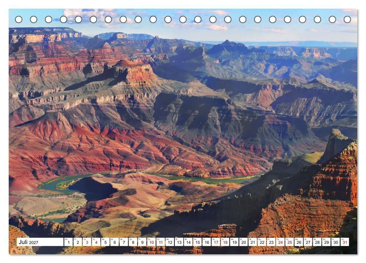 Bild: 9783569297739 | Grand Canyon, Nationalpark (Tischkalender 2027 DIN A5 quer),...