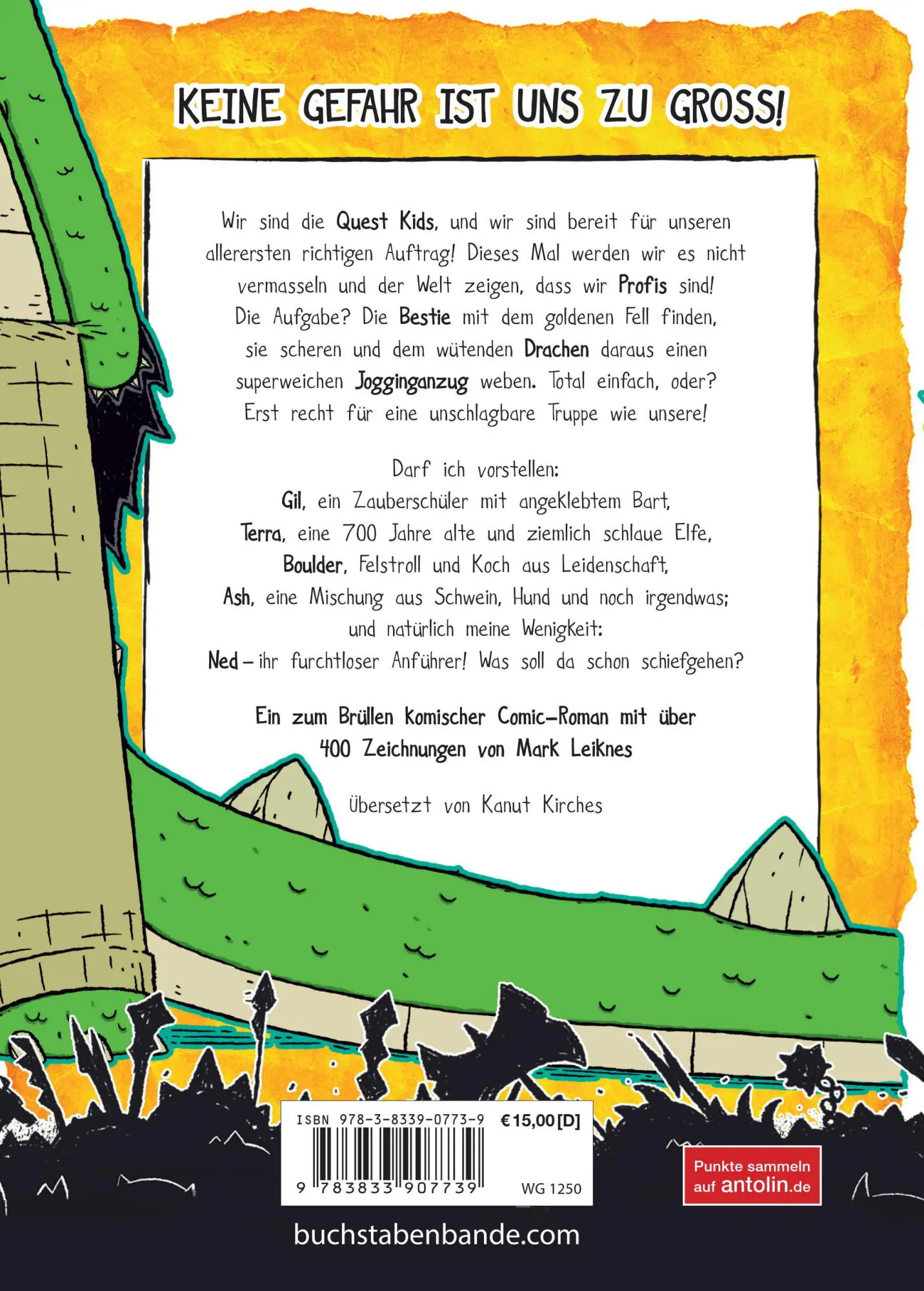 Bild: 9783833907739 | Quest Kids - (K)ein Auftrag für Anfänger | Mark Leiknes | Buch | 2023