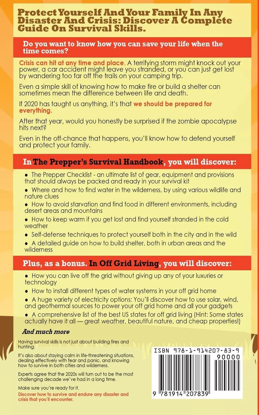 Rückseite: 9781914207839 | The Prepper's Long-Term Survival Handbook &amp; Off Grid Living | Press