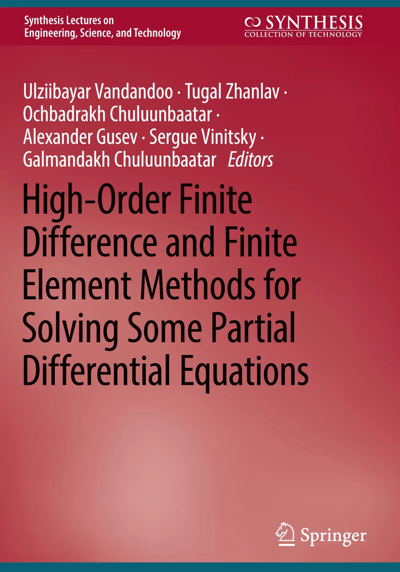 Cover: 9783031447839 | High-Order Finite Difference and Finite Element Methods for Solving...