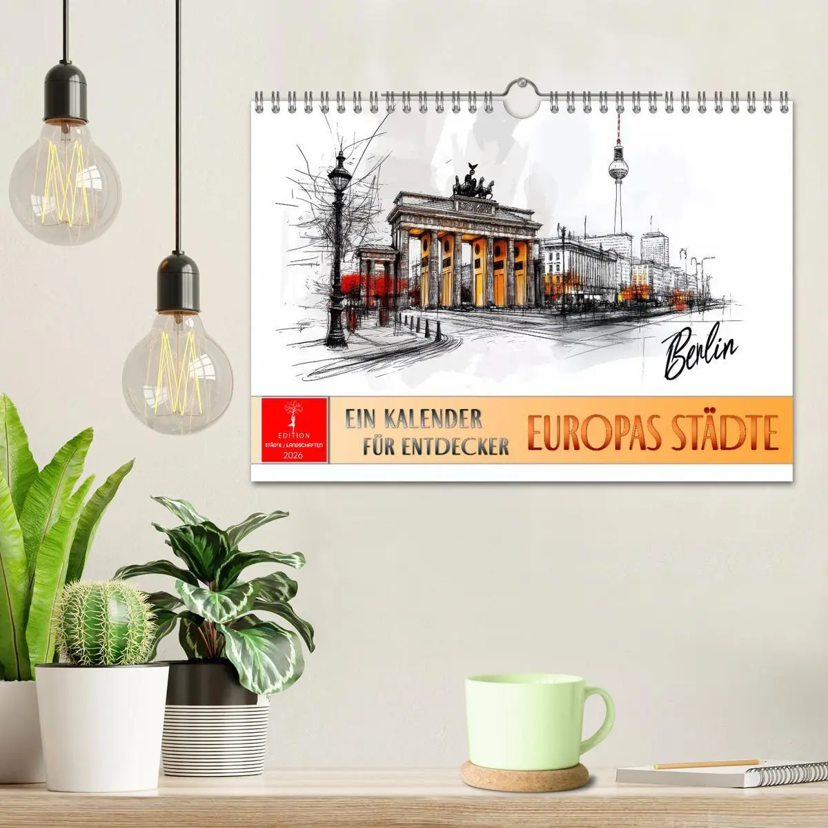 Bild: 9783457247839 | Europas Städte - ein Kalender für Entdecker (Wandkalender 2026 DIN...