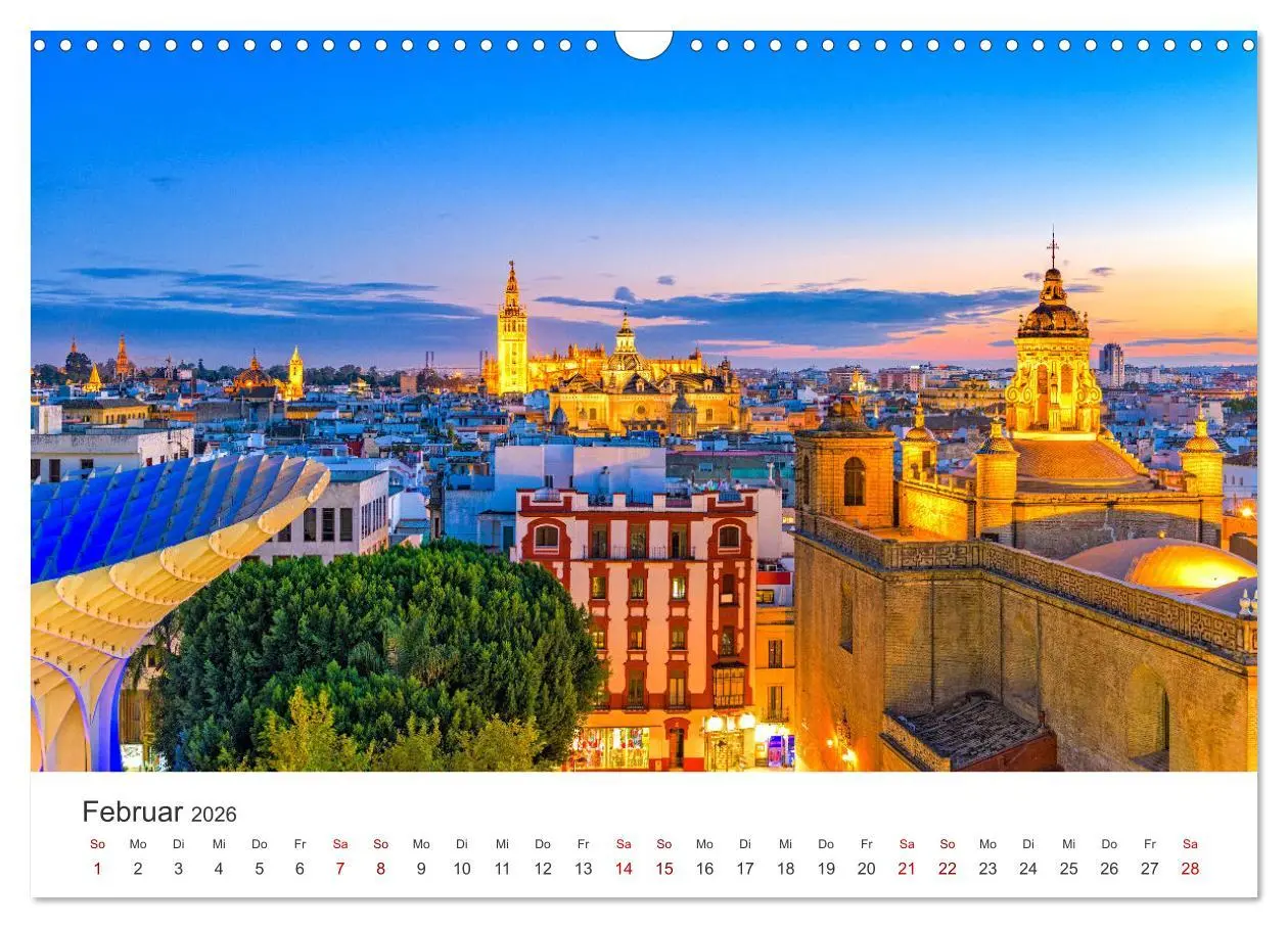 Bild: 9783457557839 | Sevilla - Atemberaubende Architektur (Wandkalender 2026 DIN A3...