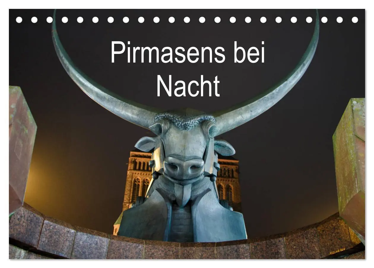 Cover: 9783457867839 | Pirmasens bei Nacht (Tischkalender 2026 DIN A5 quer), CALVENDO...