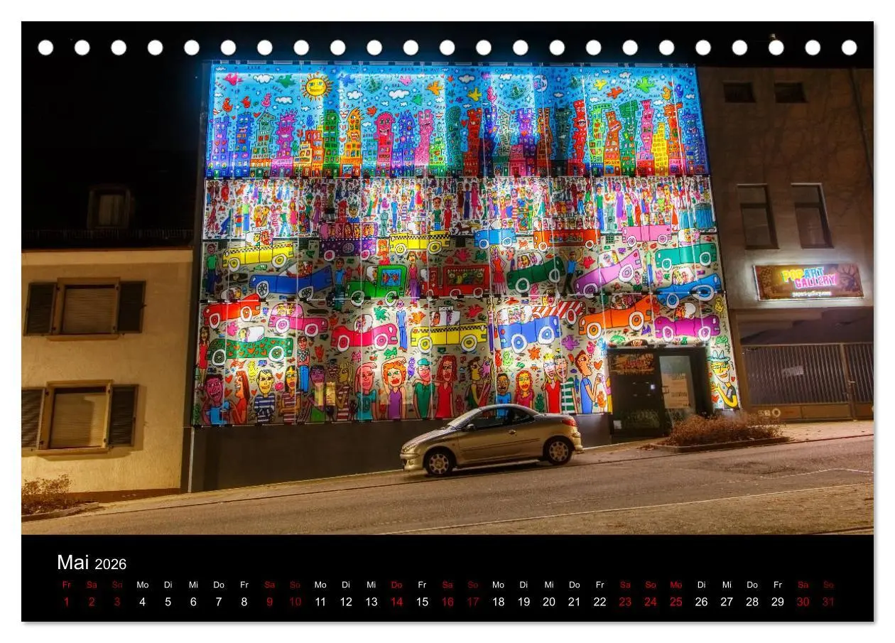 Bild: 9783457867839 | Pirmasens bei Nacht (Tischkalender 2026 DIN A5 quer), CALVENDO...