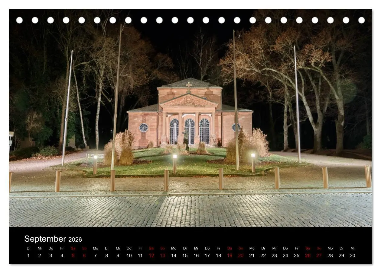 Bild: 9783457867839 | Pirmasens bei Nacht (Tischkalender 2026 DIN A5 quer), CALVENDO...