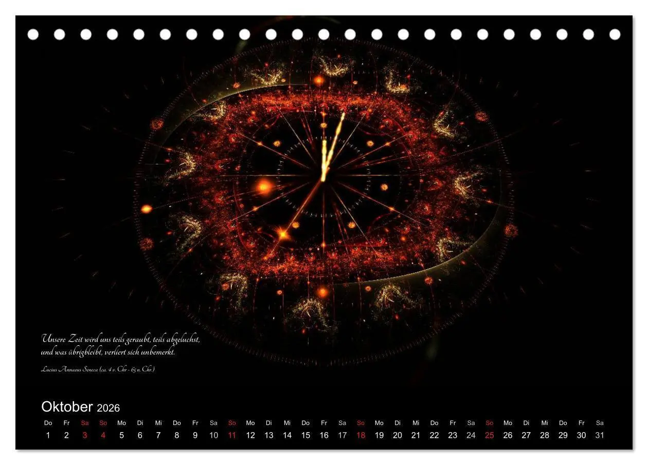 Bild: 9783516027839 | Zeit 2026 - Grafiken und Zitate (Tischkalender 2026 DIN A5 quer),...